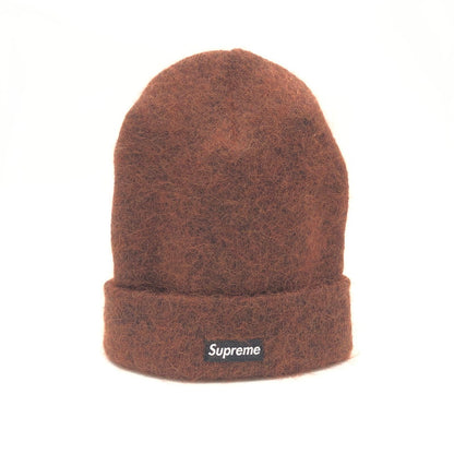 【中古品】【メンズ】 SUPREME シュプリーム BRUSHED MOHAIR BEANIE モヘア ビーニー 帽子 149-260914-sm-06-otoh カラー：ブラウン 万代Net店