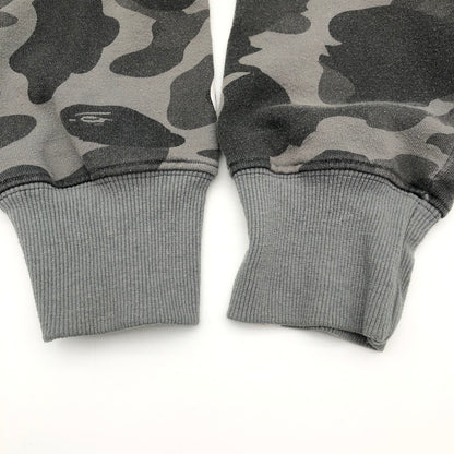【中古品】【メンズ】 A Bathing Ape SHARK FULL ZIP HOODIE ア・ベイシング・エイプ シャークパーカー 147-260914-sm-05-otoh カラー：グレー 迷彩柄 万代Net店