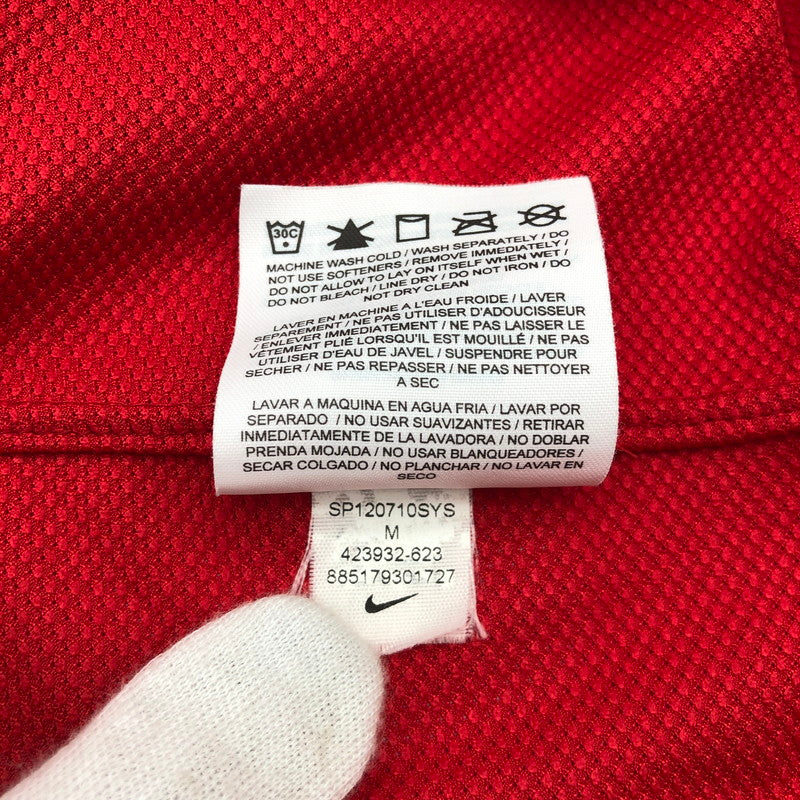 【中古品】【メンズ】 NIKE ナイキ MANCHESTER UNITED UNIFORM マンチェスター・ユナイテッドFC ホーム用レプリカユニフォーム 147-260914-sm-04-otoh カラー：レッド 万代Net店