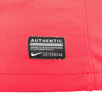 【中古品】【メンズ】 NIKE ナイキ MANCHESTER UNITED UNIFORM マンチェスター・ユナイテッドFC ホーム用レプリカユニフォーム 147-260914-sm-04-otoh カラー：レッド 万代Net店