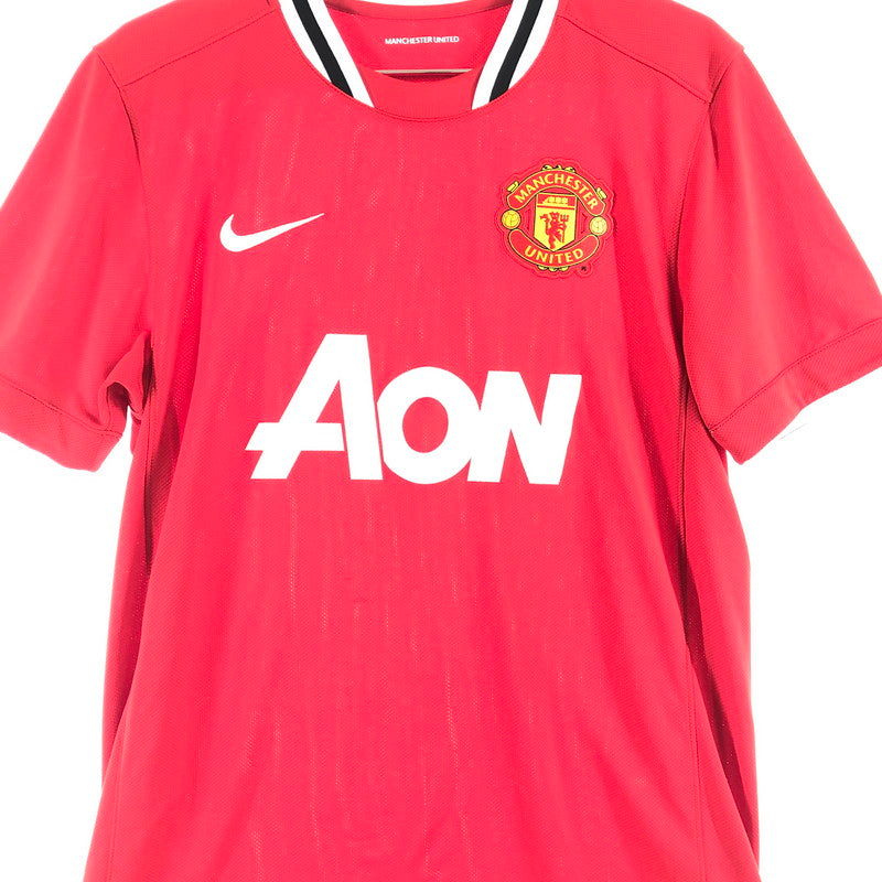 【中古品】【メンズ】 NIKE ナイキ MANCHESTER UNITED UNIFORM マンチェスター・ユナイテッドFC ホーム用レプリカユニフォーム 147-260914-sm-04-otoh カラー：レッド 万代Net店
