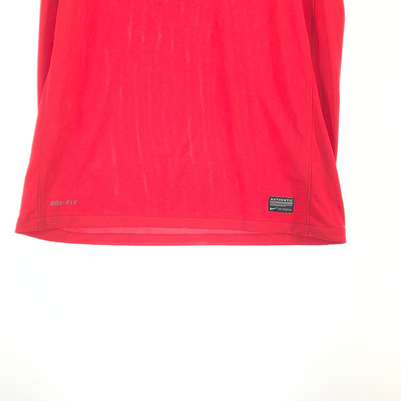 【中古品】【メンズ】 NIKE ナイキ MANCHESTER UNITED UNIFORM マンチェスター・ユナイテッドFC ホーム用レプリカユニフォーム 147-260914-sm-04-otoh カラー：レッド 万代Net店