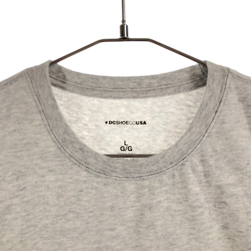 【中古品】【メンズ】 DC SHOES ARCH ARCH LOGO TEE ディーシーシューズ アーチロゴ ビッグシルエット 半袖Tシャツ 147-260914-sm-08-otoh カラー：杢グレー 万代Net店