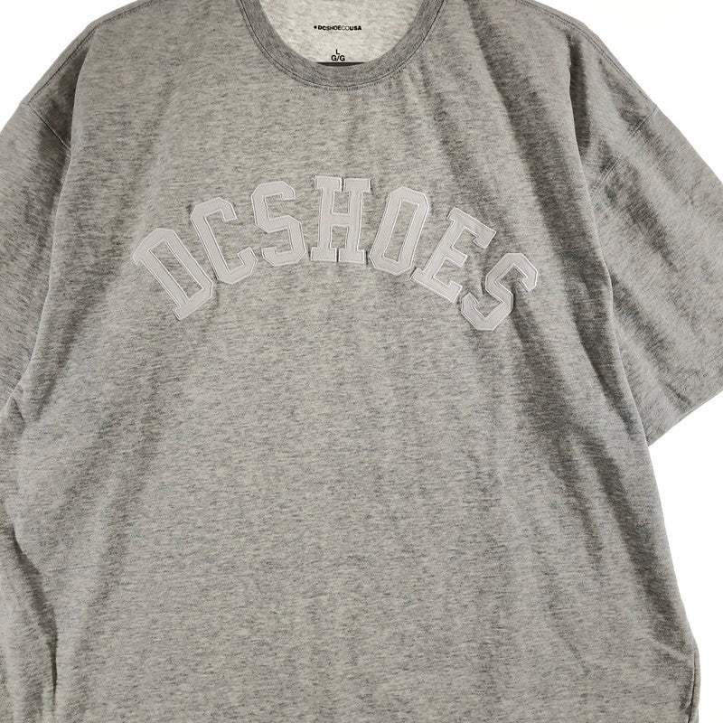 【中古品】【メンズ】 DC SHOES ARCH ARCH LOGO TEE ディーシーシューズ アーチロゴ ビッグシルエット 半袖Tシャツ 147-260914-sm-08-otoh カラー：杢グレー 万代Net店