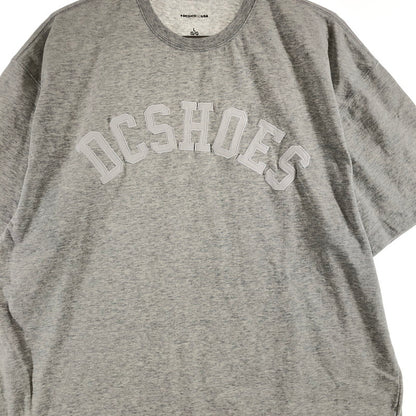 【中古品】【メンズ】 DC SHOES ARCH ARCH LOGO TEE ディーシーシューズ アーチロゴ ビッグシルエット 半袖Tシャツ 147-260914-sm-08-otoh カラー：杢グレー 万代Net店