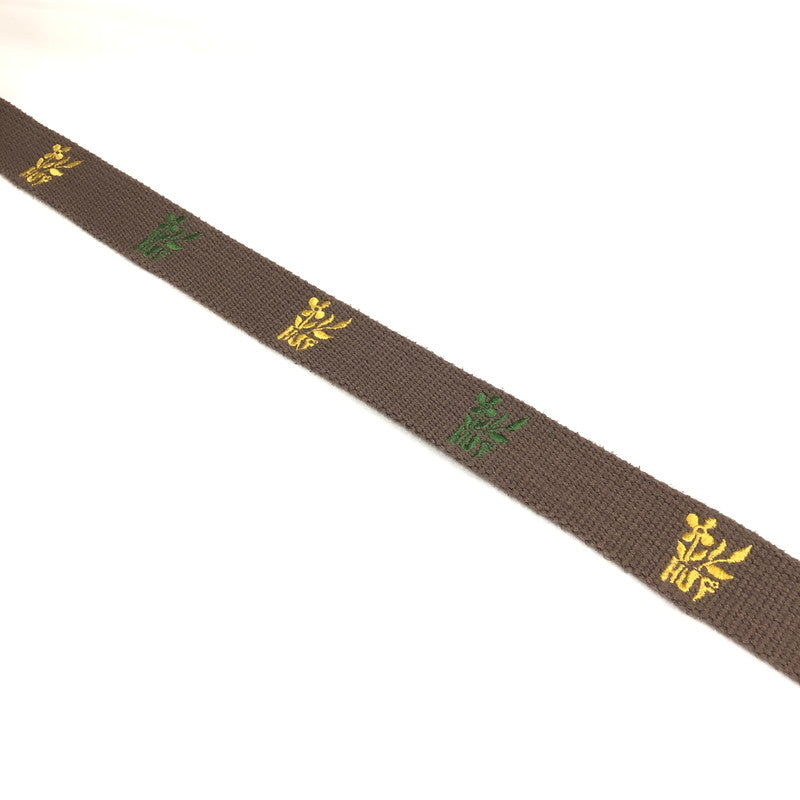 【中古品】【メンズ】 HUF BLOSSOM WEB BELT ハフ ブロッサム ウェブ ベルト ガチャベルト ベルト 205-260915-sm-03-otoh カラー：ブラウン 万代Net店