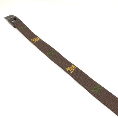 【中古品】【メンズ】 HUF BLOSSOM WEB BELT ハフ ブロッサム ウェブ ベルト ガチャベルト ベルト 205-260915-sm-03-otoh カラー：ブラウン 万代Net店