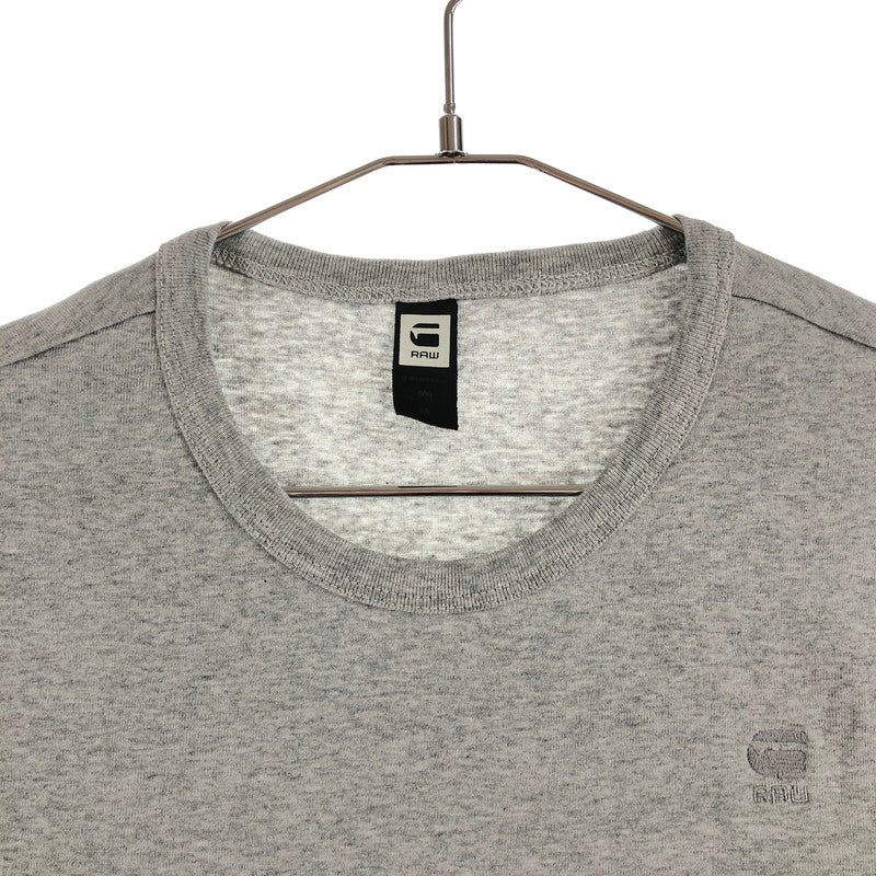 【中古品】【メンズ】 Ｇ-STAR RAW ジースターロゥ BASE-S ベースエス スリムフィット 半袖Tシャツ 147-260914-sm-10-otoh カラー：杢グレー 万代Net店