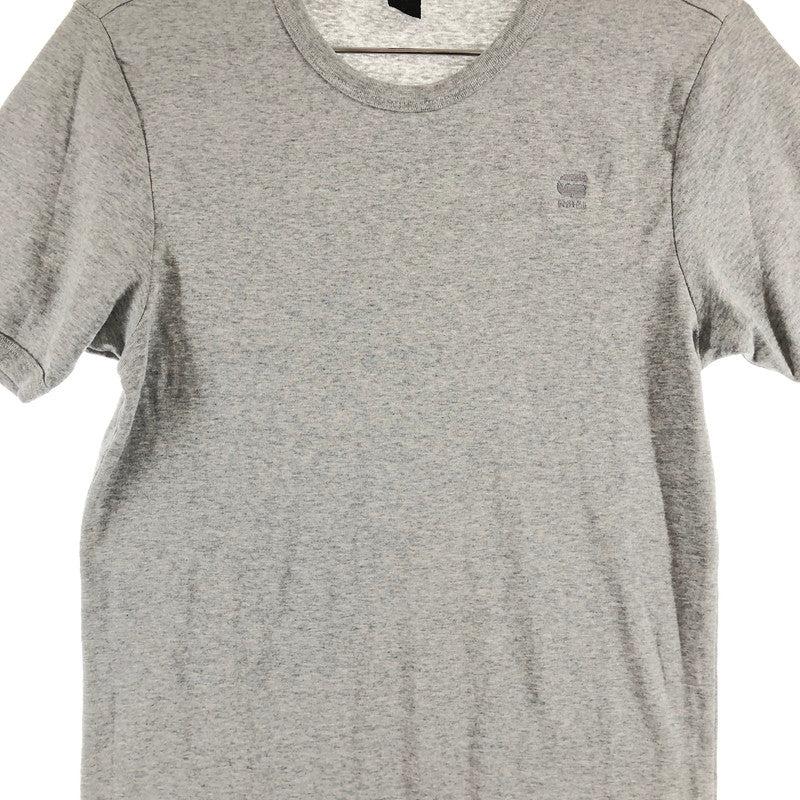 【中古品】【メンズ】 Ｇ-STAR RAW ジースターロゥ BASE-S ベースエス スリムフィット 半袖Tシャツ 147-260914-sm-10-otoh カラー：杢グレー 万代Net店