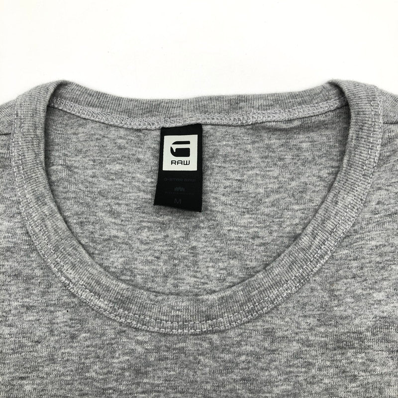【中古品】【メンズ】 Ｇ-STAR RAW ジースターロゥ BASE-S ベースエス スリムフィット 半袖Tシャツ 147-260914-sm-10-otoh カラー：杢グレー 万代Net店