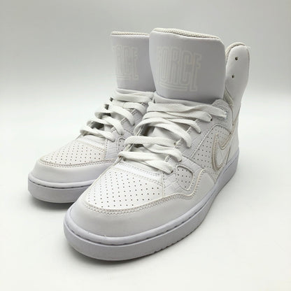 【中古品】【メンズ】 NIKE ナイキ 615999-111 SON OF FORCE MID SL サン オブ フォース ミッド スニーカー 靴 160-260914-sm-01-otoh カラー：オールホワイト 万代Net店