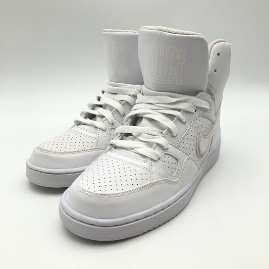 【中古品】【メンズ】 NIKE ナイキ 615999-111 SON OF FORCE MID SL サン オブ フォース ミッド スニーカー 靴 160-260914-sm-01-otoh カラー：オールホワイト 万代Net店