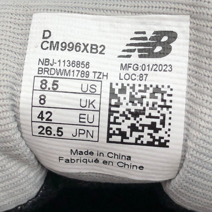 【中古品】【メンズ】 NEW BALANCE ニューバランス CM996XB2 スニーカー 靴 162-260914-sm-02-otoh カラー：ブラック 万代Net店