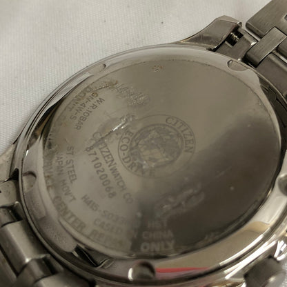 【中古品】【メンズ】 CITIZEN シチズン 電波腕時計 時計 197-260916-sm-03-otoh カラー：シルバー 万代Net店
