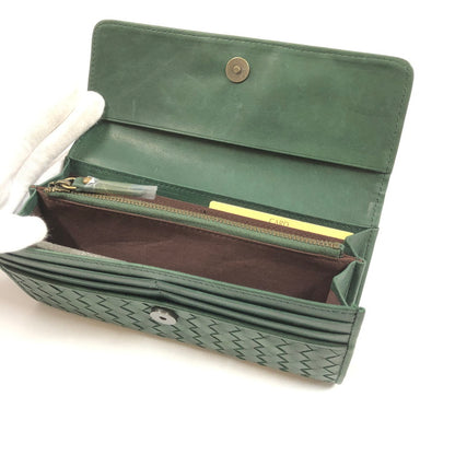 【中古品】【レディース】 PONY LEATHER ポニーレザー 長財布 財布 200-260916-sm-04-otoh カラー：ダークグリーン 万代Net店