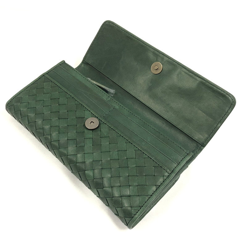 【中古品】【レディース】 PONY LEATHER ポニーレザー 長財布 財布 200-260916-sm-04-otoh カラー：ダークグリーン 万代Net店