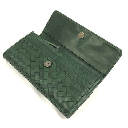 【中古品】【レディース】 PONY LEATHER ポニーレザー 長財布 財布 200-260916-sm-04-otoh カラー：ダークグリーン 万代Net店