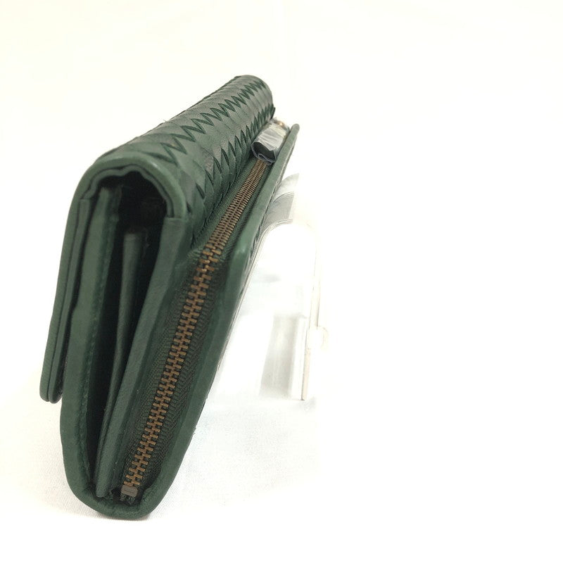 【中古品】【レディース】 PONY LEATHER ポニーレザー 長財布 財布 200-260916-sm-04-otoh カラー：ダークグリーン 万代Net店