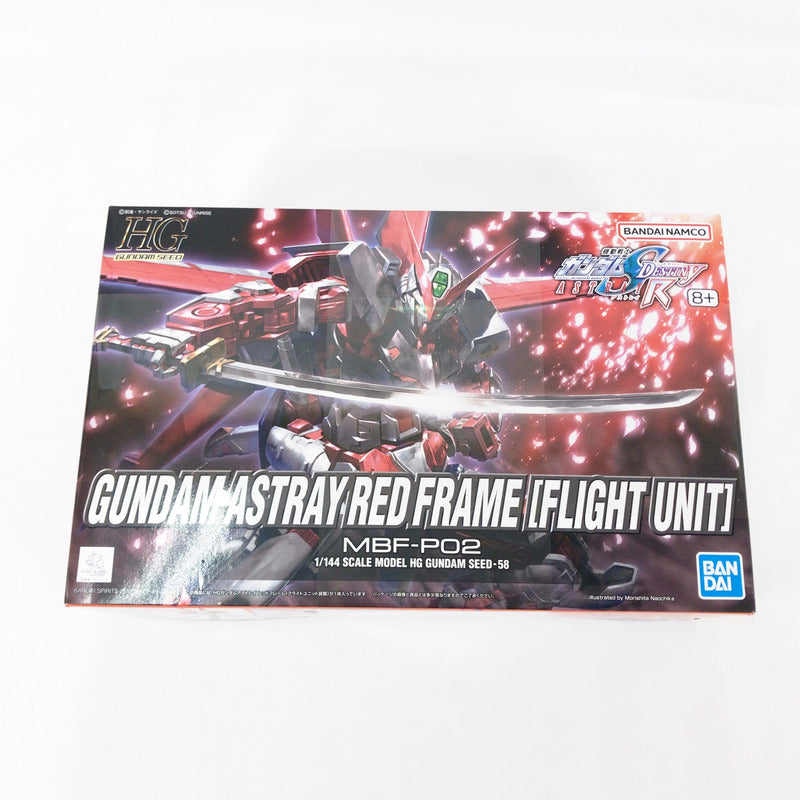 【中古品】 未組立 HG MBF-P02 ガンダムアストレイレッドフレーム(フライトユニット装備) プラモデル ガンプラ 058-261001-sy-11-otoh 万代Net店