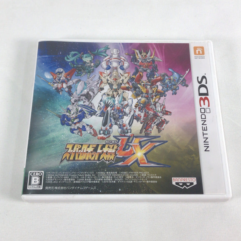 【中古美品】 Nintendo 3DSソフト - スーパーロボット大戦UX [CERO区分_B / 12歳以上対象] 030-260924-sy-01-otoh 万代Net店