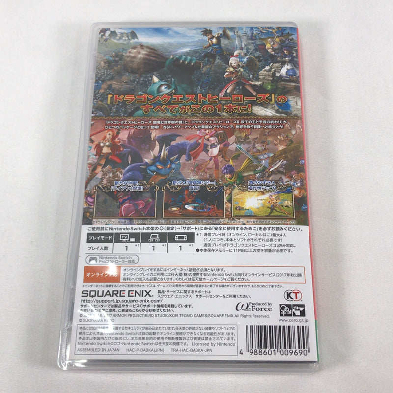 【中古美品】 ドラゴンクエストヒーローズI・II for Nintendo Switch -Nintendo Switchソフト [CERO区分_B / 12歳以上対象] 029-260924-sy-04-otoh 万代Net店