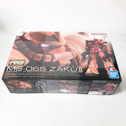 【中古美品】 未組立 RG MS-06S シャア専用ザク プラモデル ガンプラ 058-261013-sy-12-otoh 万代Net店