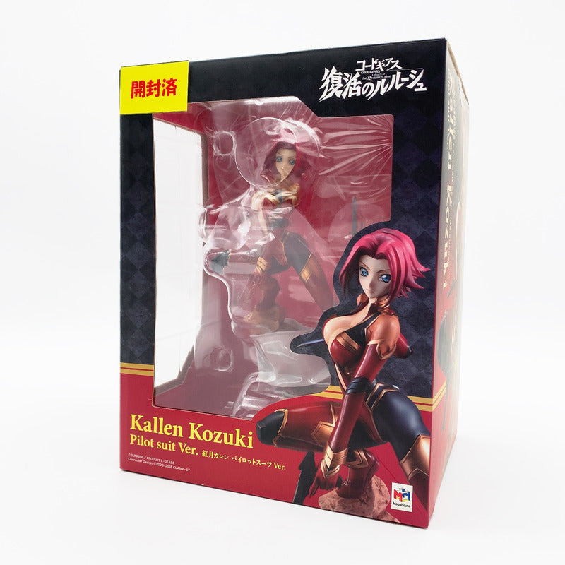 【中古美品】 開封済み G.E.M.シリーズ コードギアス 復活のルルーシュ 紅月カレン パイロットスーツVer. 完成品フィギュア 052-261027-st-03-otoh 万代Net店