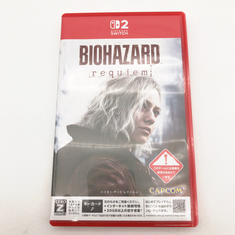 【中古美品】 バイオハザード レクイエム -Nintendo Switch2ソフト [CERO区分_Z / 18歳以上対象] 029-260928-sy-03-otoh 万代Net店