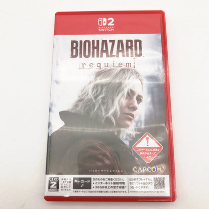 【中古美品】 バイオハザード レクイエム -Nintendo Switch2ソフト [CERO区分_Z / 18歳以上対象] 029-260928-sy-03-otoh 万代Net店