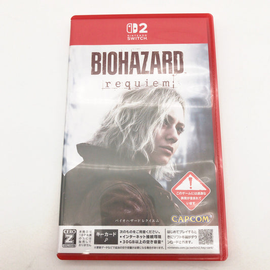 【中古美品】 バイオハザード レクイエム -Nintendo Switch2ソフト [CERO区分_Z / 18歳以上対象] 029-260928-sy-03-otoh 万代Net店