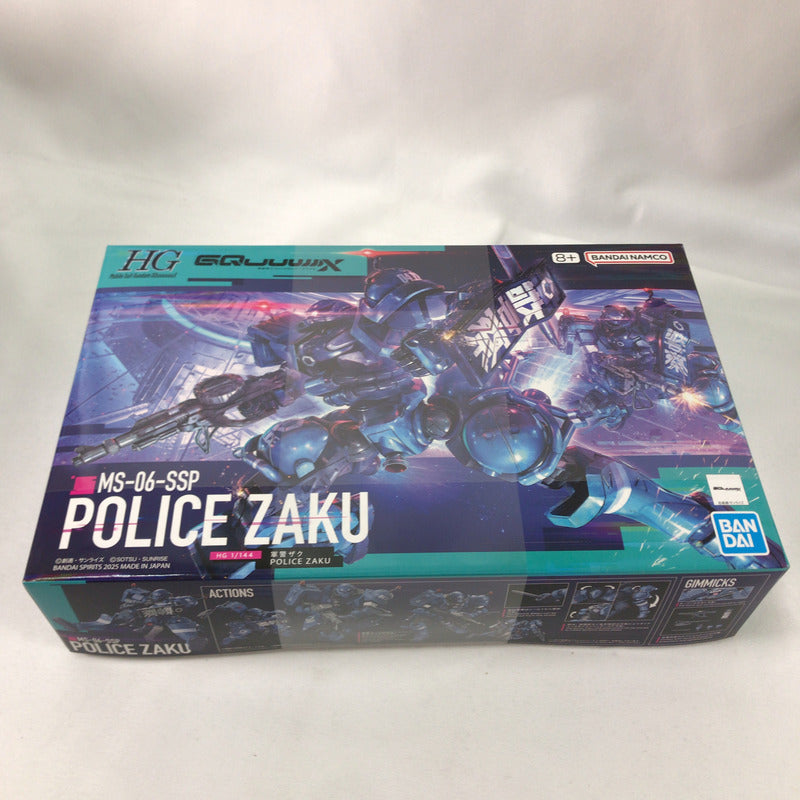 【中古美品】 未組立 HG 軍警ザク プラモデル ガンプラ 058-260930-sy-24-otoh 万代Net店
