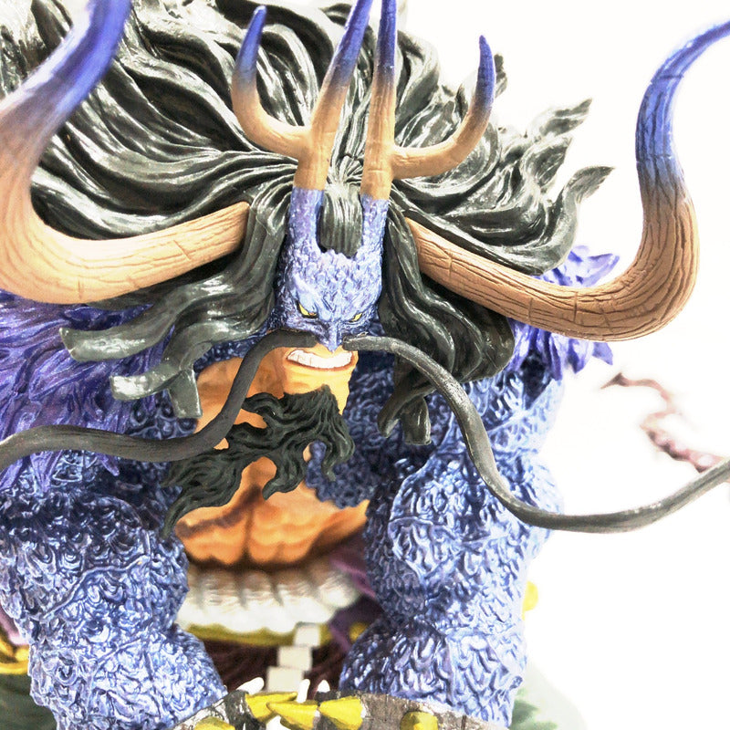 【中古品】 開封済 一番くじ ワンピース 覇王ノ兆 ラストワン賞 カイドウ 人獣型 トレジャークルーズ メタリックカラー 047-261028-sm-07-otoh 万代Net店