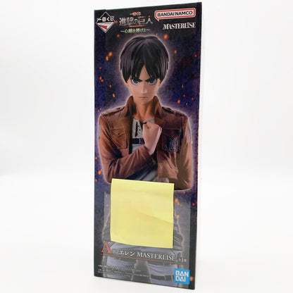 【中古美品】 未開封 一番くじ 進撃の巨人 ~心臓を捧げよ~ A賞 エレン MASTERLISE 052-261026-st-05-otoh 万代Net店