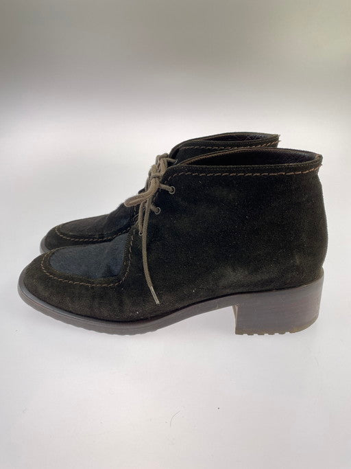 【中古品】【レディース】 BALLY バリー チャッカブーツ レディース スエード 靴 シューズ ブーツ 183-250308-AS-81-min サイズ：6 1/2 カラー：ブラウン 万代Net店
