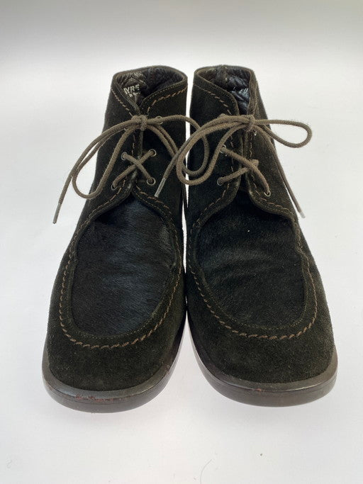 【中古品】【レディース】 BALLY バリー チャッカブーツ レディース スエード 靴 シューズ ブーツ 183-250308-AS-81-min サイズ：6 1/2 カラー：ブラウン 万代Net店