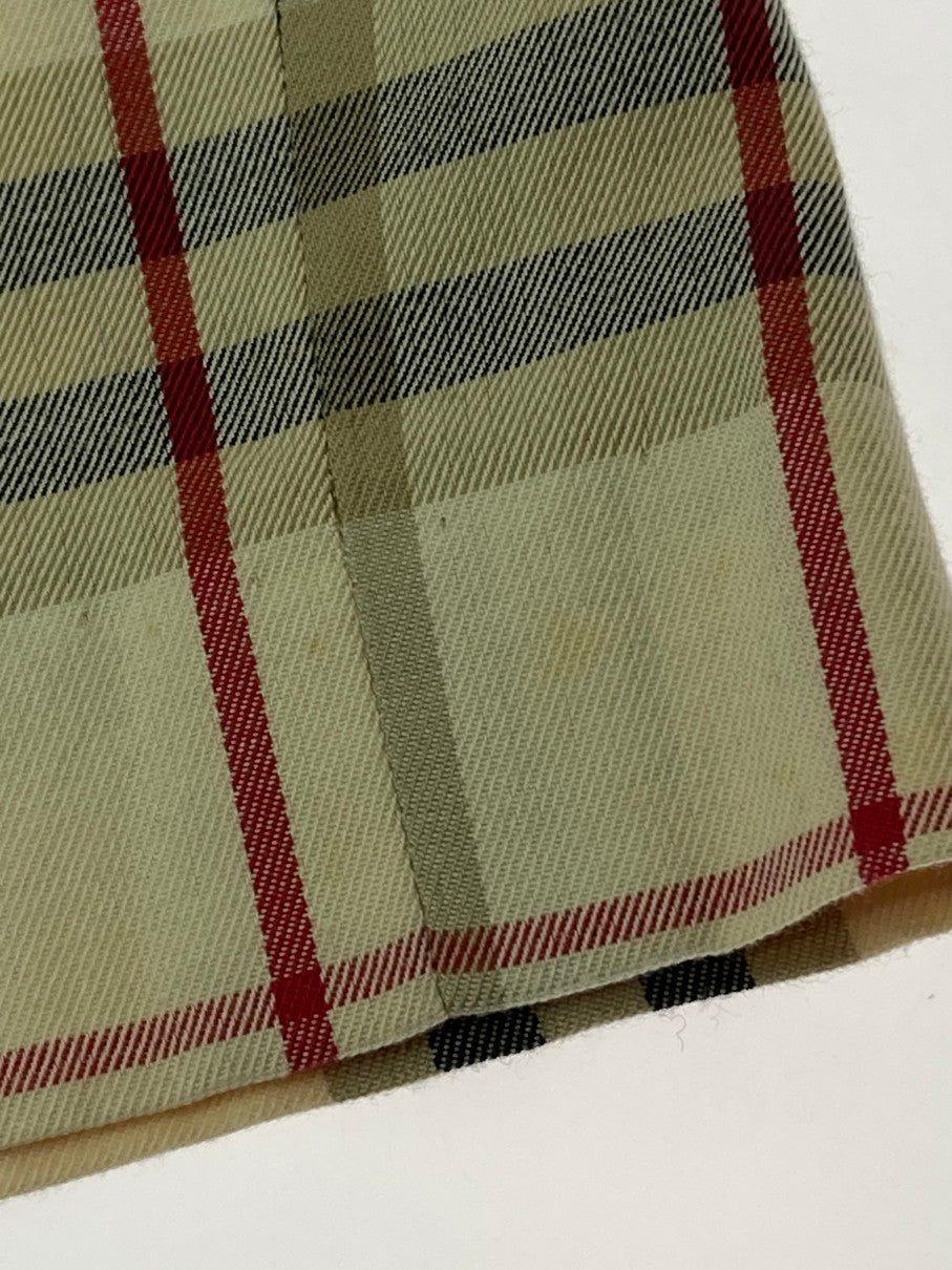 【中古品】【レディース】 Burberrys バーバリーズ 90S 白タグ ノバチェック スカート 171-250423-ks-24-min サイズ：9S カラー：ベージュ系 万代Net店