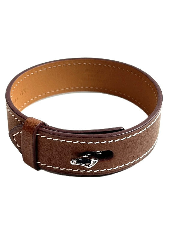 【中古品】【レディース】 HERMES エルメス ブレスレット パナッシュ ホースヘッド 208-250905-SS-03-ich 万代Net店