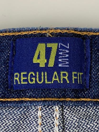 【中古品】【メンズ】 Wrangler ラングラー 47MWZ REGULAR FIT DENIM PANTS 47MWZPW レギュラー フィット パンツ ボトムス 158-250225-yn-01-min サイズ：36×40 カラー：インディゴ 万代Net店