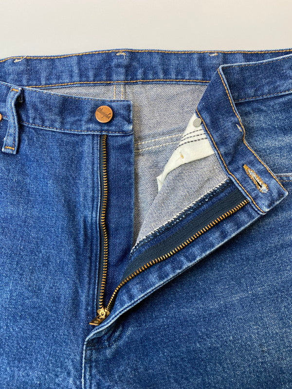 【中古品】【メンズ】 Wrangler ラングラー 13MWZ 90S メキシコ製 DENIM PANTS デニムパンツ 157-250223-ks-07-min サイズ：34×34 カラー：インディゴ 万代Net店