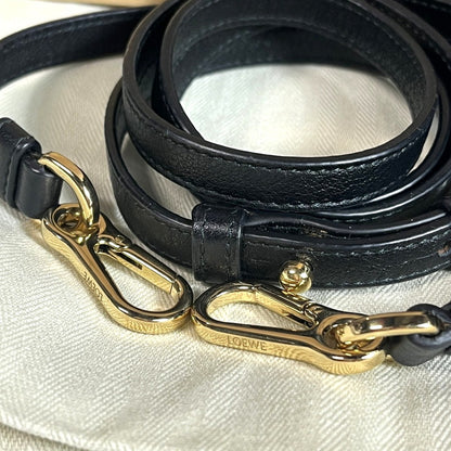 【中古美品】【レディース】 極美品 超希少 LOEWE ロエベ ミニバッグ ショルダーバッグ 183-250817-SS-02-ich カラー：ブラック 万代Net店