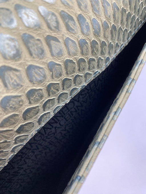 【中古美品】【メンズ/レディース】 Gianni Versace ジャンニ・ヴェルサーチ サンバースト レザー クラッチバッグ 鞄 180-250119-AS-6-min 万代Net店