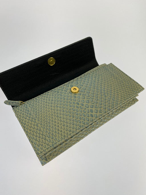 【中古美品】【メンズ/レディース】 Gianni Versace ジャンニ・ヴェルサーチ サンバースト レザー クラッチバッグ 鞄 180-250119-AS-6-min 万代Net店