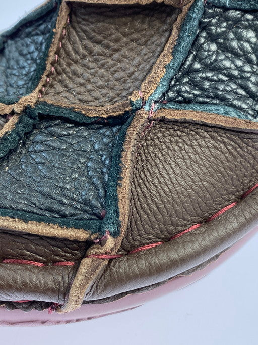 【中古品】【レディース】 Estacion エスタシオン TKG088 ショートブーツ 靴 シューズ 167-250119-AS-24-min サイズ：L カラー：ブラウン/ブラック 万代Net店