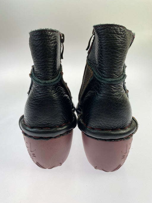 【中古品】【レディース】 Estacion エスタシオン TKG088 ショートブーツ 靴 シューズ 167-250119-AS-24-min サイズ：L カラー：ブラウン/ブラック 万代Net店