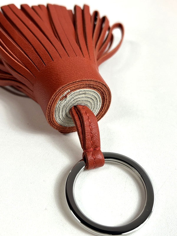 【中古美品】【レディース】 未使用 HERMES エルメス カルメン トリコロール チャーム キーリング レザー 箱付 183-250923-SS-01-ich 万代Net店