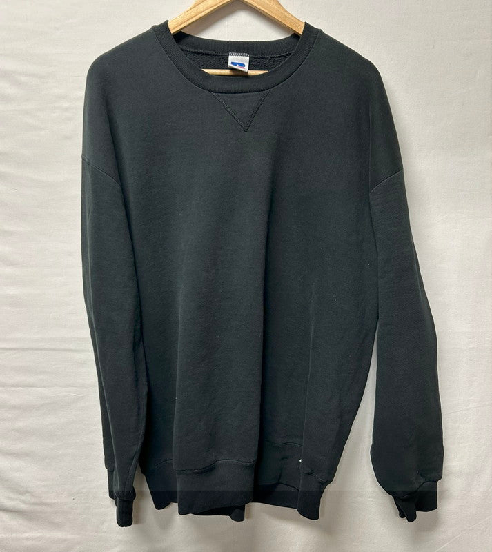 【中古品】【メンズ】 RUSSELL ATHLETIC ラッセル アスレチック スウェット 90s メキシコ製 XXL ブラック 前V 希少 183-250725-AA-05-ich サイズ：XXL カラー：ブラック 万代Net店