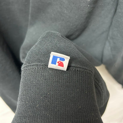 【中古品】【メンズ】 RUSSELL ATHLETIC ラッセル アスレチック スウェット 90s メキシコ製 XXL ブラック 前V 希少 183-250725-AA-05-ich サイズ：XXL カラー：ブラック 万代Net店