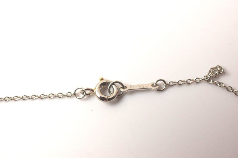 【中古美品】【レディース】 TIFFANY&Co. ティファニー ラビングハート ネックレス Pt950 メレダイヤ 3.2g 183-251208-SS-02-ich 万代Net店