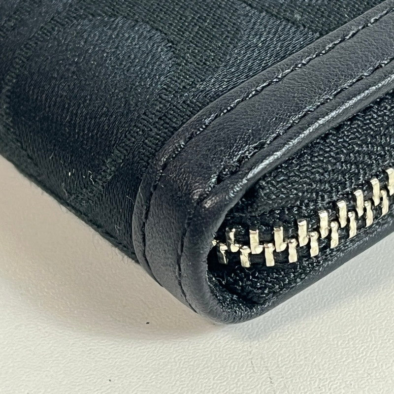 【中古品】【レディース】 COACH コーチ 長財布 ウォレット ブラック 財布 黒 183-250723-AA-04-ich カラー：ブラック 万代Net店