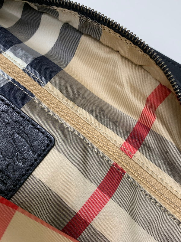 【中古品】【メンズ/レディース】 BURBERRY バーバリー NYLON TOTEBAG SHOULDERBAG ナイロン トートバッグ ショルダーバッグ ノバチェック カバン 180-250416-yn-13-min カラー：ベージュ系 万代Net店